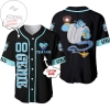 Personalized Genie Aladdin Disney All Over Print Baseball Jersey - Black