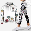 Personalized Ghost And Into The Darkness I Go To Lose My Mind And Find My Soul Hoodie And Leggings