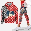 Personalized Hiding Mickey Mouse All Over Print 3D Hoodie And Leggings
