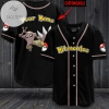 Personalized Hitmonlee Baseball Jersey - Black