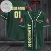 Personalized Jameson Baseball Jersey - Green