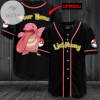 Personalized Lickitung Baseball Jersey - Black