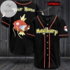 Personalized Magikarp Baseball Jersey - Black