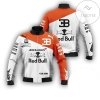 Personalized Mclaren F1 Team Racing Red Bull Michael Kors All Over Print 3D Bomber Jacket - White