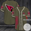 Personalized NFL Arizona Cardinals Oliver Baseball Customized Jersey