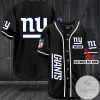 Personalized NFL New York Giants Baseball Customized Jersey