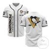 Personalized NHL Pittsburgh Penguins Baseball White Customized Jersey