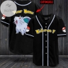 Personalized Nidoran F Baseball Jersey - Black