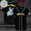 Personalized Nidorina Baseball Jersey - Black
