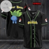 Personalized Oddish Baseball Jersey - Black