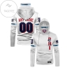 Personalized Philadelphia Phillies All Over Print 3D Gaiter Hoodie - White Gift For Fans