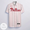 Personalized Philadelphia Phillies All Over Print 3D Hawaiian Shirt - White