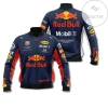Personalized Red Bull Racing Mobil1 Aston Martin All Over Print 3D Bomber Jacket - Navy
