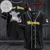 Personalized Rhydon Baseball Jersey - Black