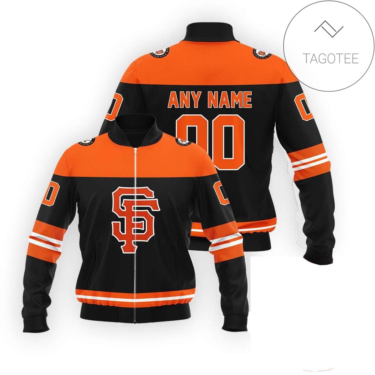 Personalized San Francisco Giants All Over Print 3D Bomber Jacket Gift For Fans