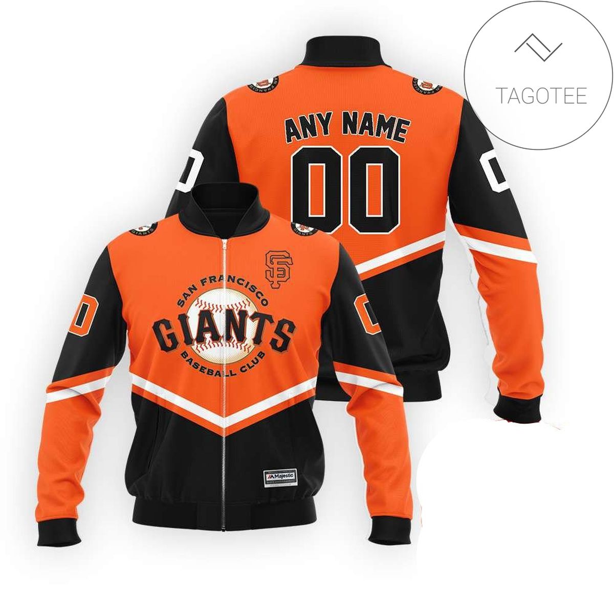Personalized San Francisco Giants All Over Print 3D Bomber Jacket