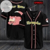Personalized Slowpoke Baseball Jersey - Black