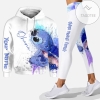 Personalized Stitch Ohana Means Family All Over Print 3D Hoodie & Leggings - White