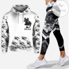 Personalized Toothless Rock Paper Scissors Throat Punch I Win All Over Print 3D Hoodie & Leggings - White