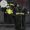 Personalized Victreebell Baseball Jersey - Black