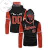 Personalized Washington Nationals All Over Print 3D Gaiter Hoodie - Black