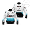 Personalized Williams Racing Rokit Rexona All Over Print 3D Bomber Jacket - White
