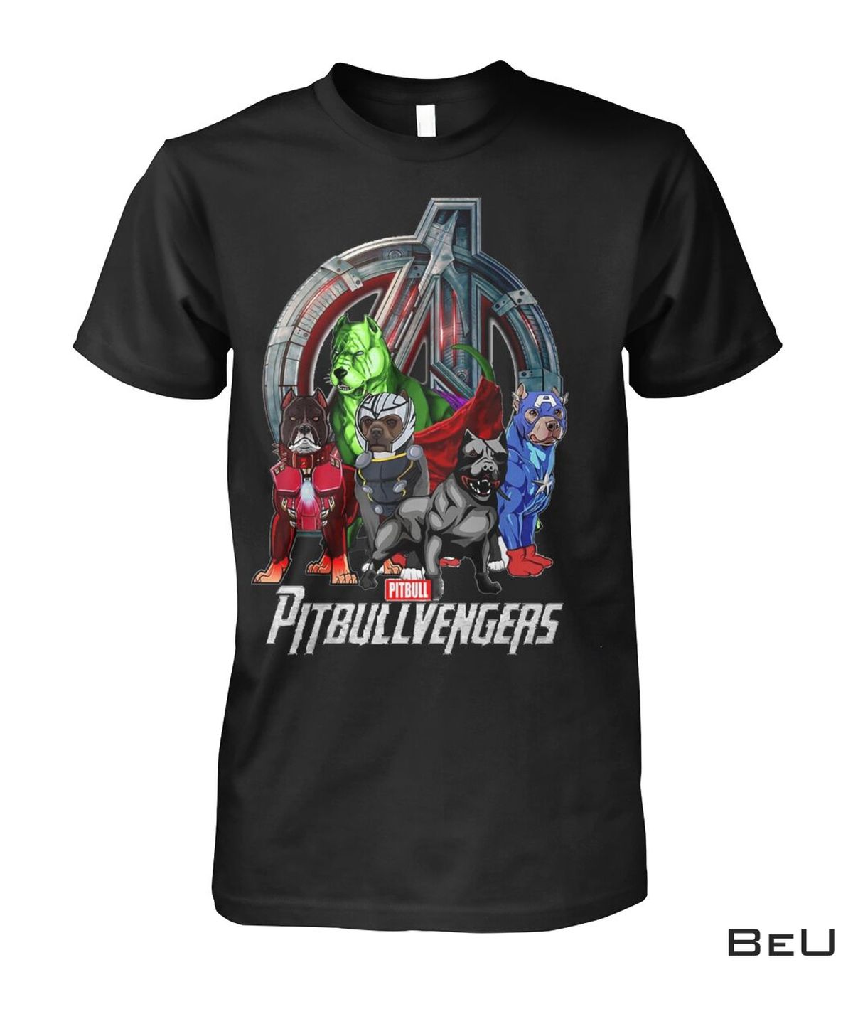 Pitbull Pitbullvengers Avengers Shirt