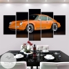 Porsche 911 Five Panel Canvas 5 Piece Wall Art Set