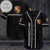 Porsche Baseball Jersey - Black