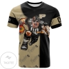 Purdue Boilermakers All Over Print T-shirt Football Go On - NCAA