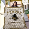 Purdue Boilermakers Football 1 Quilt Blanket