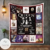 Queen 50 Anniversary 1970-2020 We Are The Champions Signatures Quilt Blanket