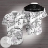 Rammstein Hawaiian Graphic Print Short Sleeve Hawaiian Casual Shirt