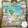 Rise And Shine. It’Sbeach Day Quilt Blanket