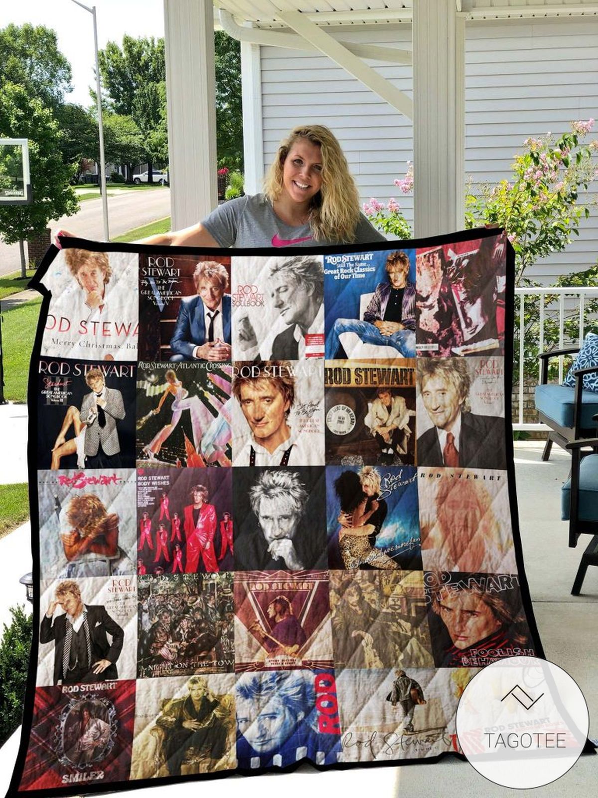 Rod Stewart For Fans Quilt Blanket