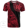 Rutgers Scarlet Knights All Over Print T-shirt Polynesian  - NCAA