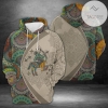 Sagittarius Horoscope Mandala 3D Printed Hoodie Zipper Hooded Jacket