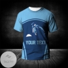 San Diego Toreros All Over Print T-shirt Curve Style Sport- NCAA