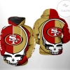San Francisco 49ers NFL Grateful Dead 3D Printed Hoodie Zipper Hooded Jacket