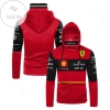 Scuderia Ferrari Racing Velas Santander Ceva All Over Print 3D Gaiter Hoodie - Red