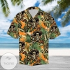 Skull Hawaiian Graphic Print Short Sleeve Hawaiian Shirt