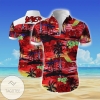 Slayer Rock Band Music Tropical Lover Hawaiian Graphic Print Short Sleeve Hawaiian Casual Shirt