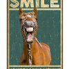 Smile You're Losing Weight Funny Horse Poster