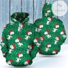 Snoopy Christmas Pattern 3D Printed Hoodie Zipper Hooded Jacket