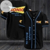 Sonic America's Drive-In Baseball Jersey - Black