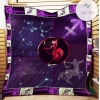 Star Sign Sagittarius Quilt Blanket