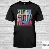 Straight Outta Fuck  To Give Skull Shirt