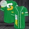 Subway Baseball Jersey - Green