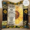 Sunflower Printing Quilt Blanket