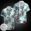 Tangled Hawaiian Graphic Print Short Sleeve Hawaiian Casual Shirt